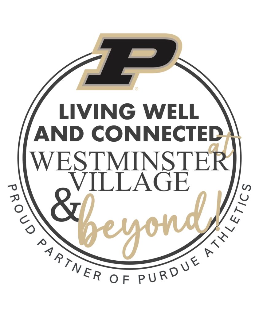 Purdue Living Well and Connected logo